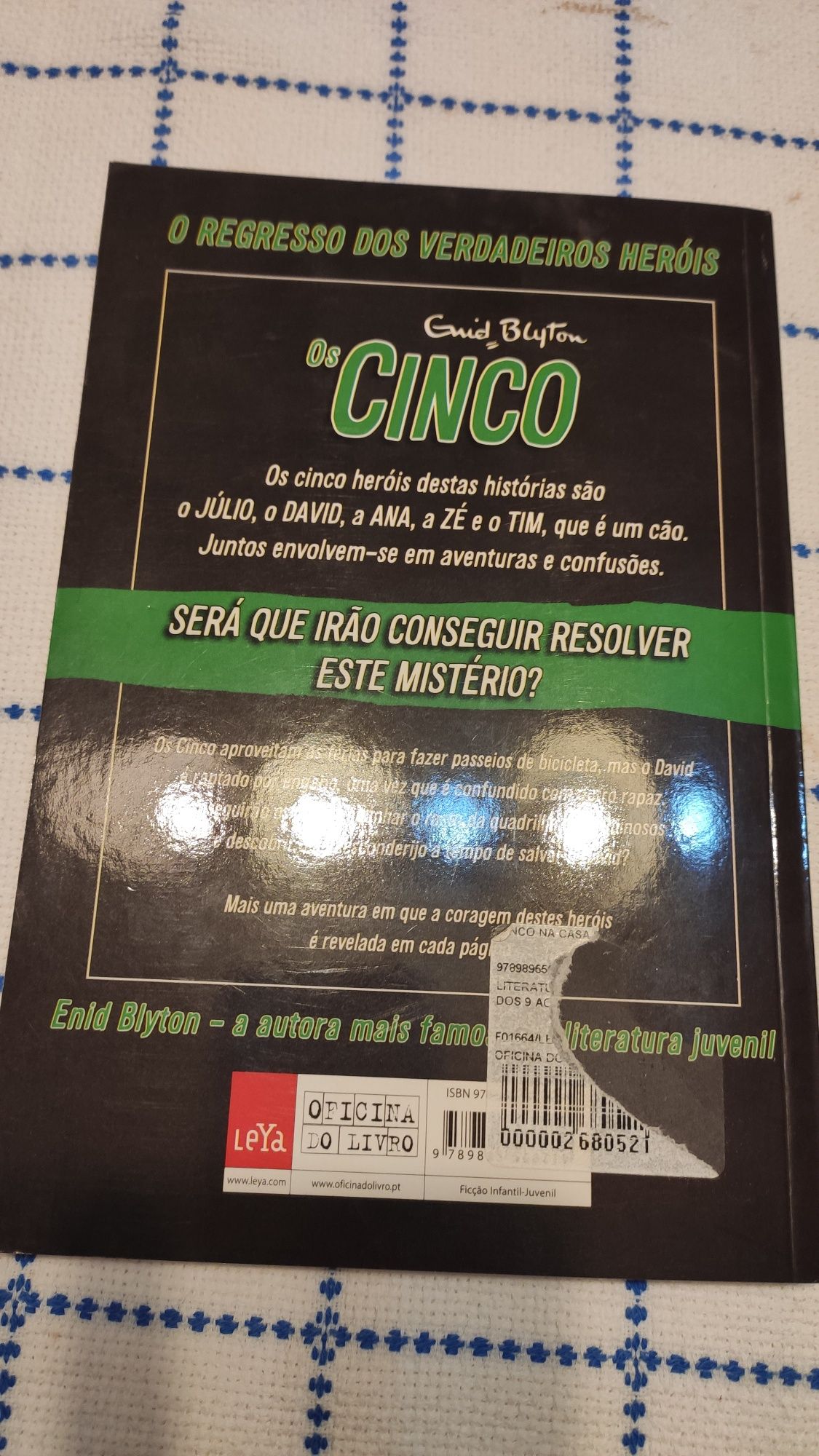 Livro Os Cinco na casa do Mocho