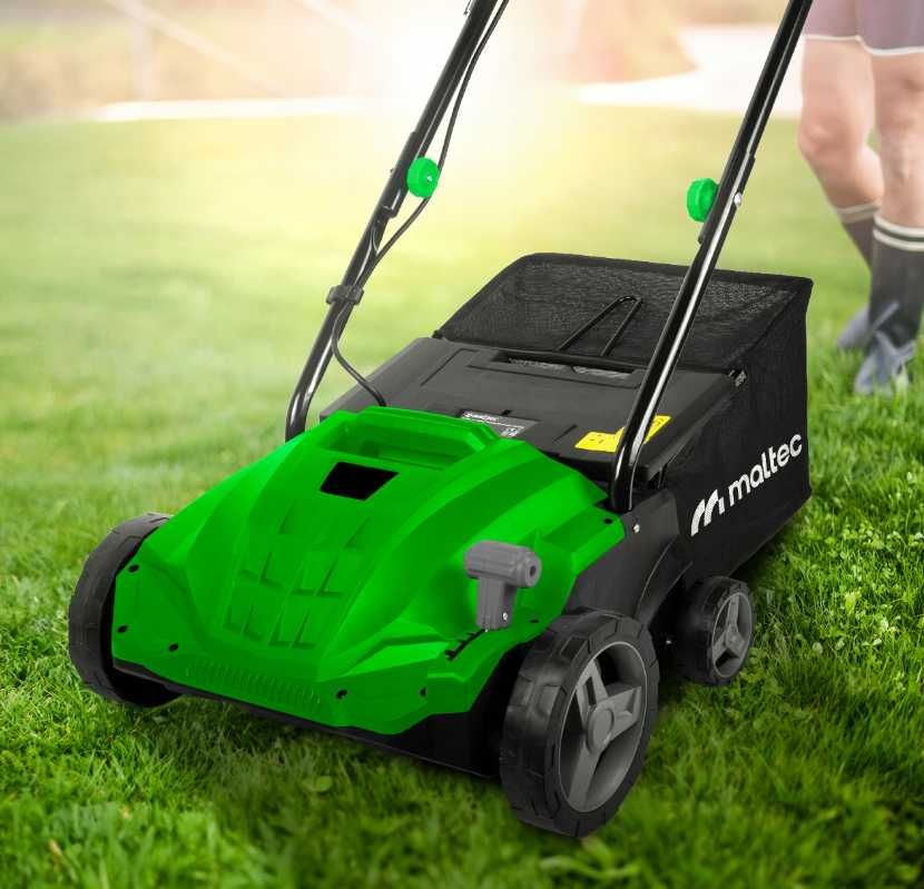 Аэратор-скарификатор электрический Maltec 2350 W , аератор для газону