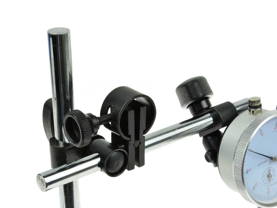 Czujnik zegarowy 0-10mm 0,01 mm na statywie magnetycznym 2070