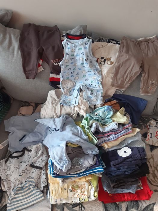 Paka ubranek niemowlęcych od 56cm ( chłopczyk)