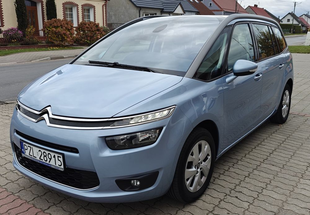 Citroen C4 Grand Picasso 1.6BlueHDi 120KM Panorama 7osob Navi Piękny !