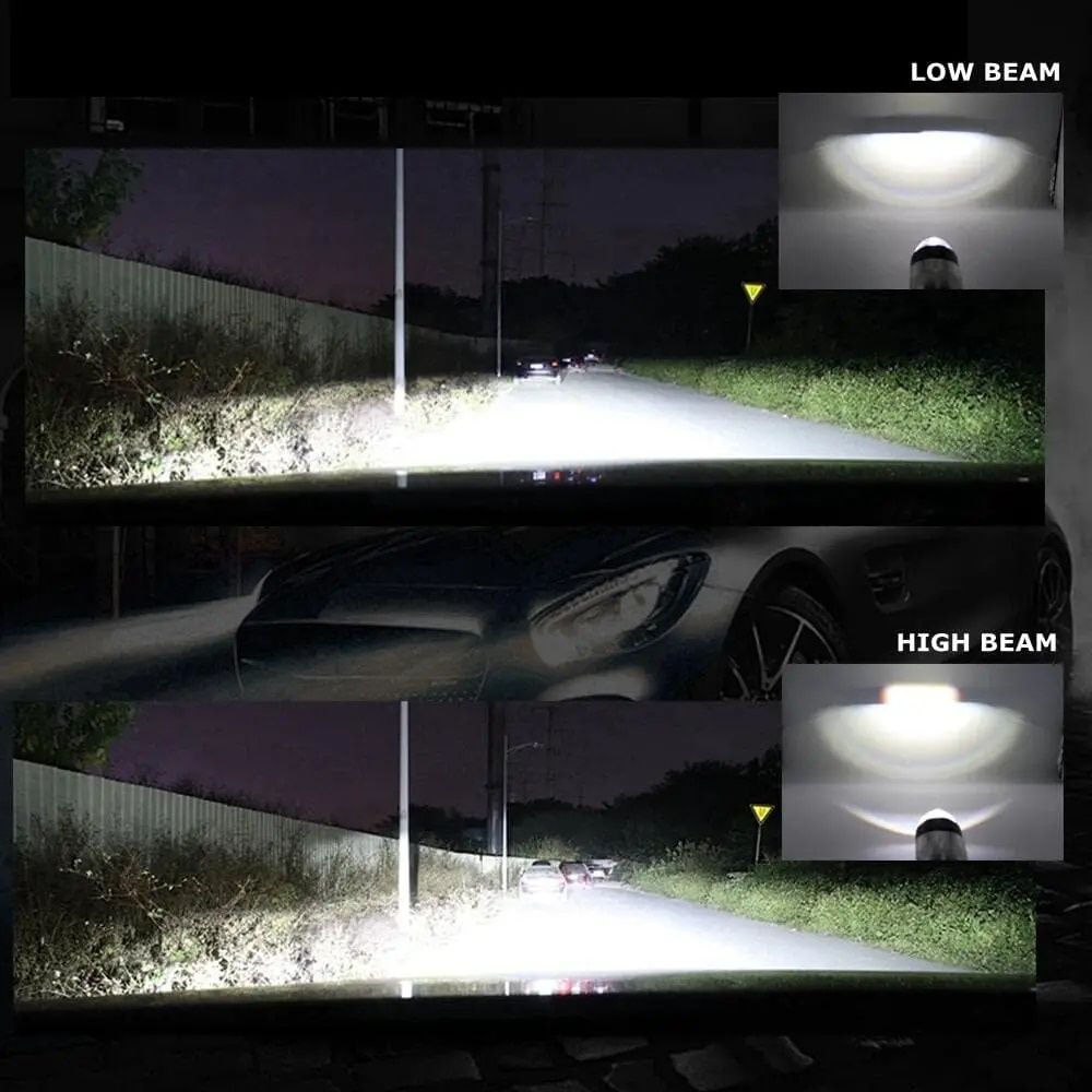 Лампы mini Bi Led Lens H4