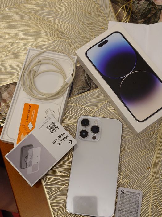 Apple iPhone 14 pro max 128gb Silver od kobiety