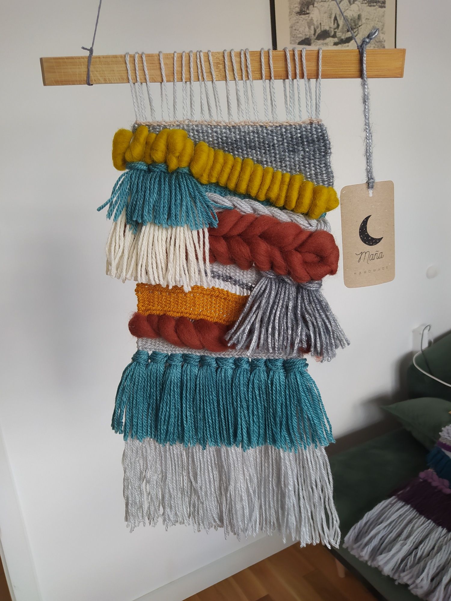 Makatka makrama kilim zawieszka