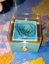 Caixinha de colar "Eternal Rose" (Rosa Eterna)