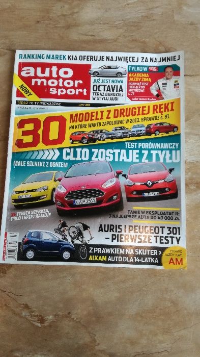 Czasopisma Motoryzacyjne-TopGear,AutoŚwiat,Motor,PolskiTraker,AutoMoto