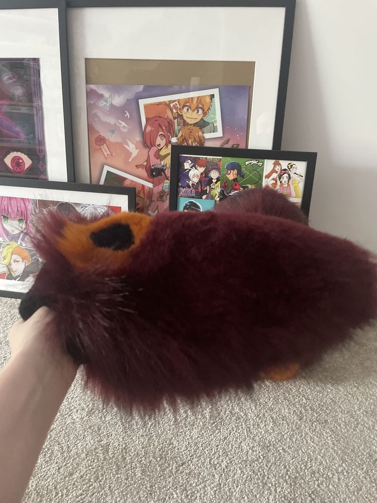 Mini partial furry fursuit dinomaska.