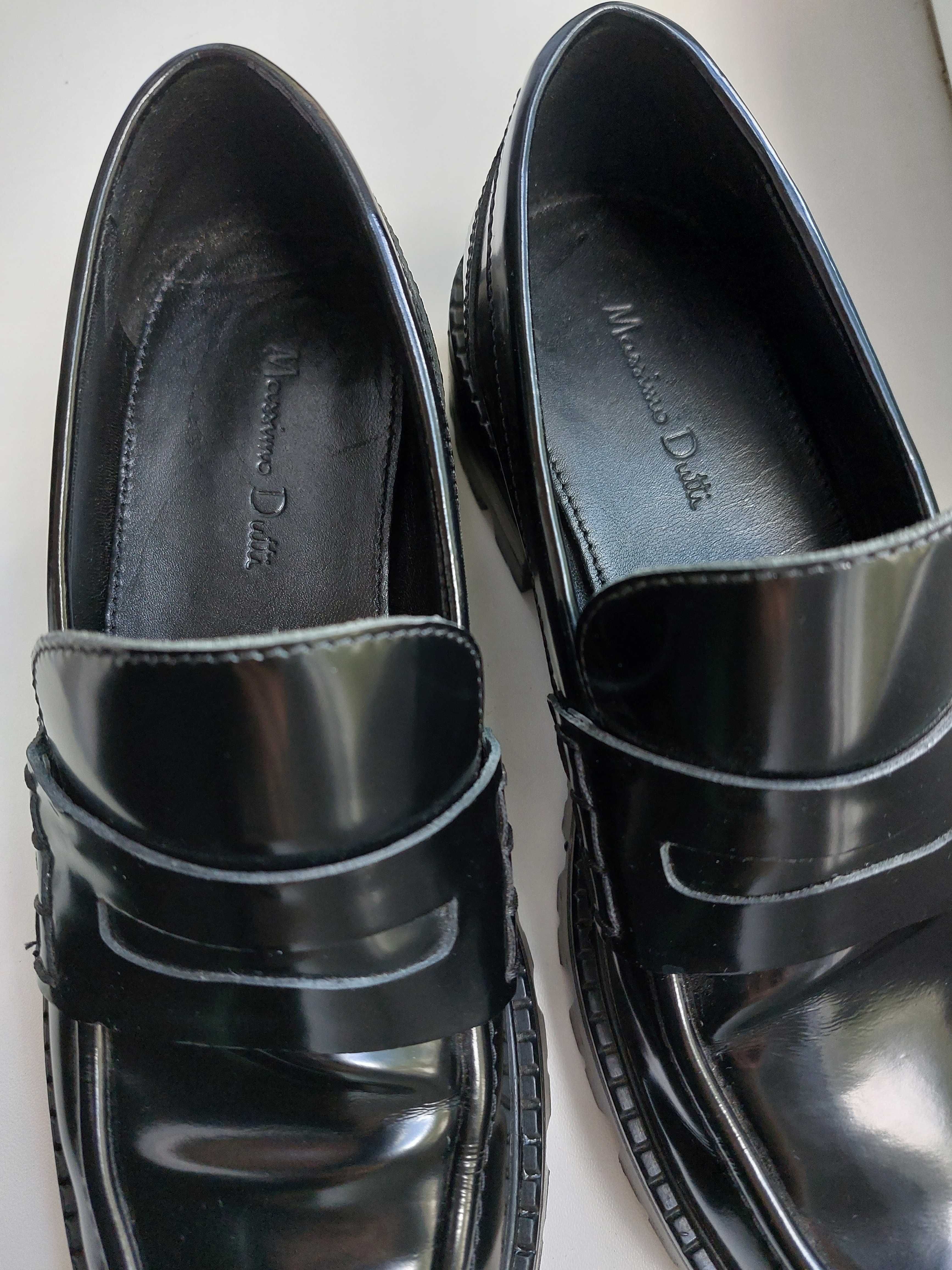 Лофери шкіряні Massimo Dutti
