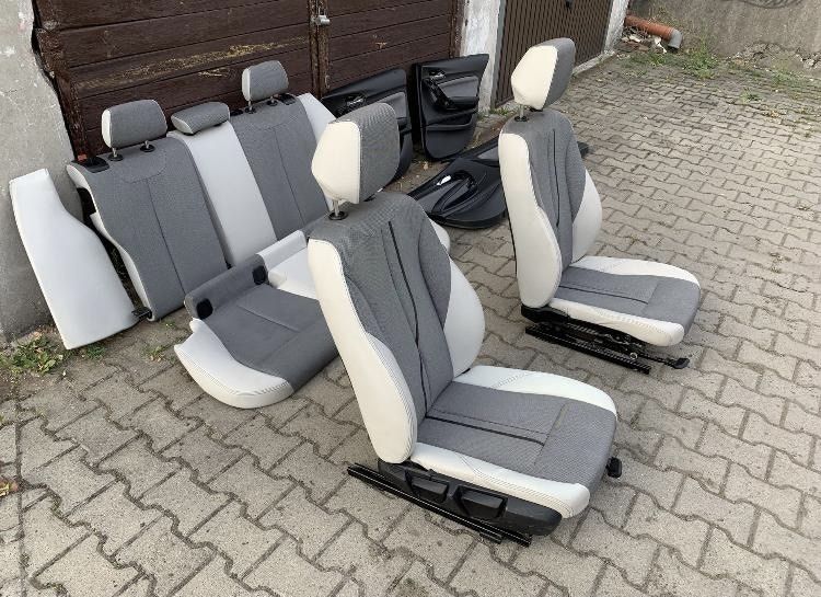 Fotele kanapa boczki BMW f20 Europa podgrzewane poduszki