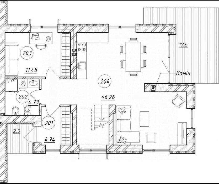 Продам якісний дуплекс в КМ Hidden House !