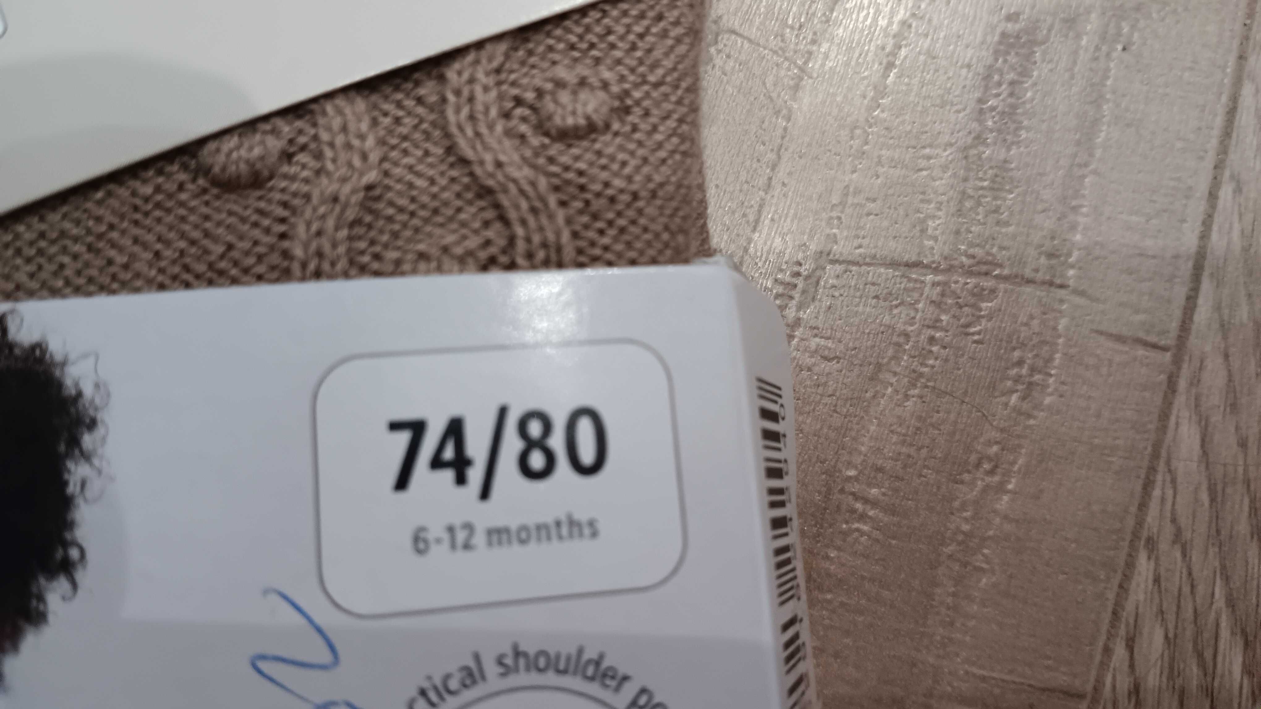 Dzianinowy sweter dziecięcy Lupilu 74/80