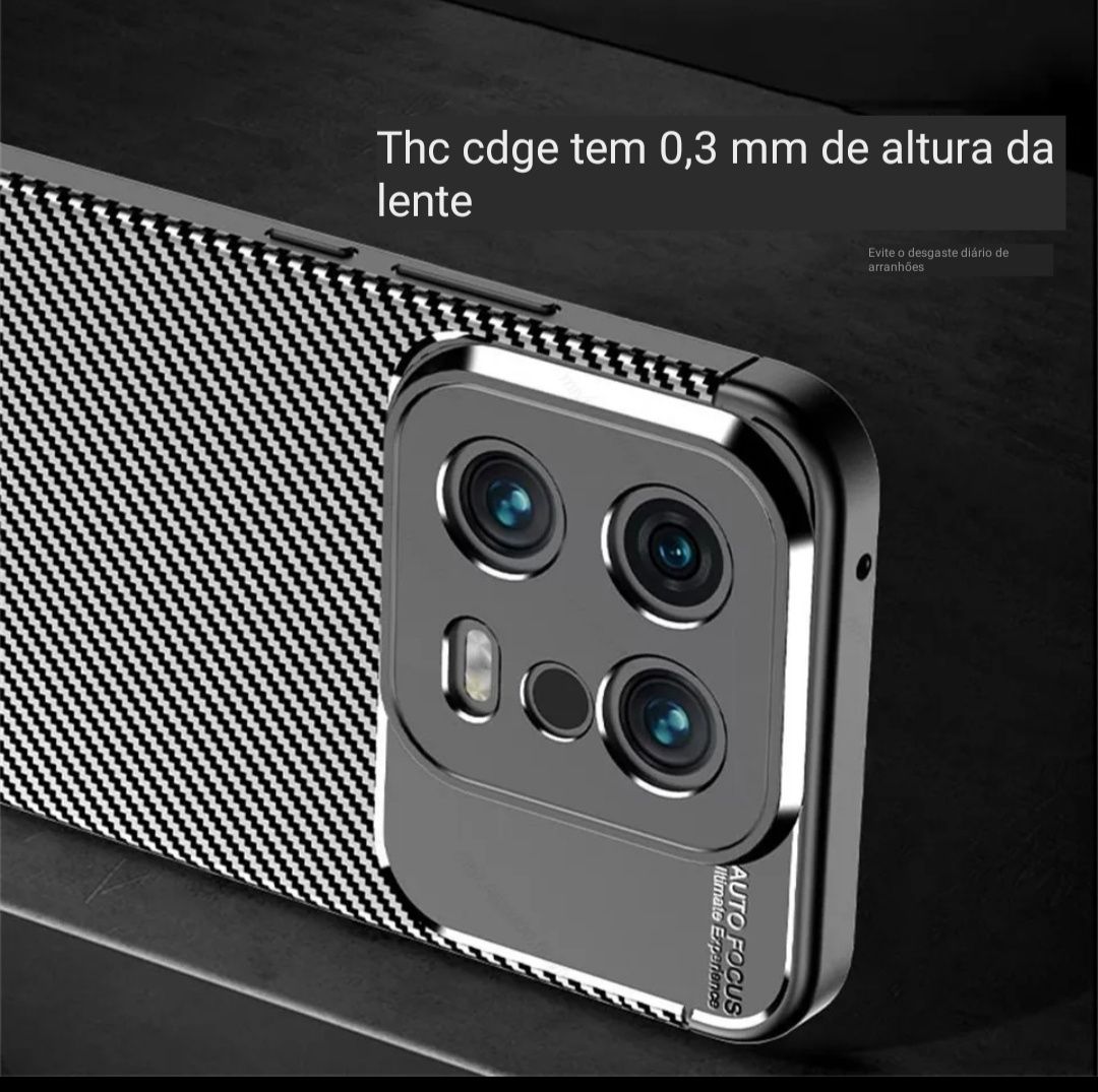 Capa T/ fibra carbono Xiaomi 13 / Xiaomi 13 Pró / Mi 13 / Mi 13 Pró