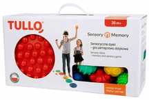 Sensory Memory. Sensoryczne dyski. Gra pamięciowo-dotykowa. Tullo