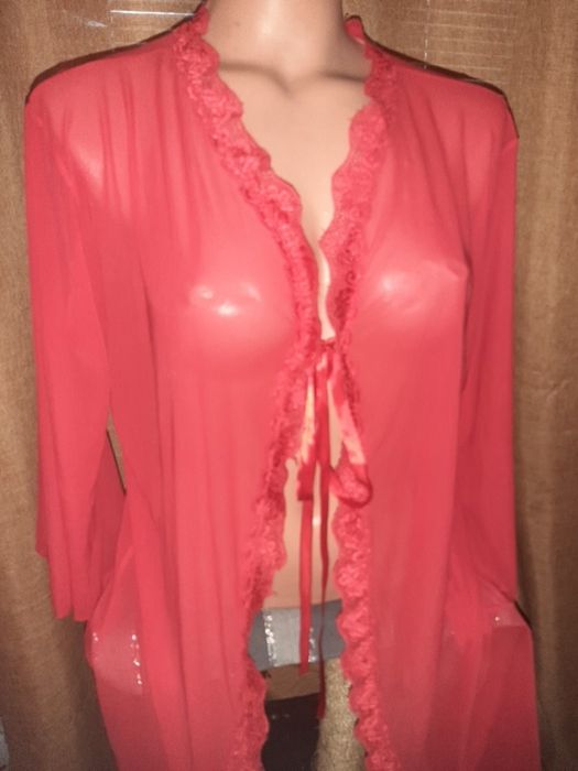 Секси халатик-накидка на пеньюар