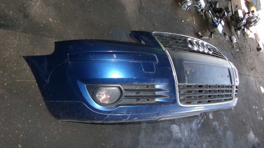 Paz55 Zderzak przedni przód audi a3 8p niebieski wysyłka