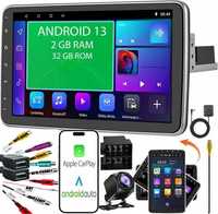 RADIO 1 DIN 2 DIN ANDROID RDS 10.1" 2 GB RAM 32 GB GPS USB obr. ekran