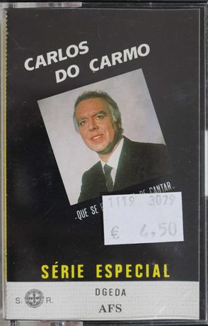 Cassete de Música "Carlos do Carmo" - Série Especial