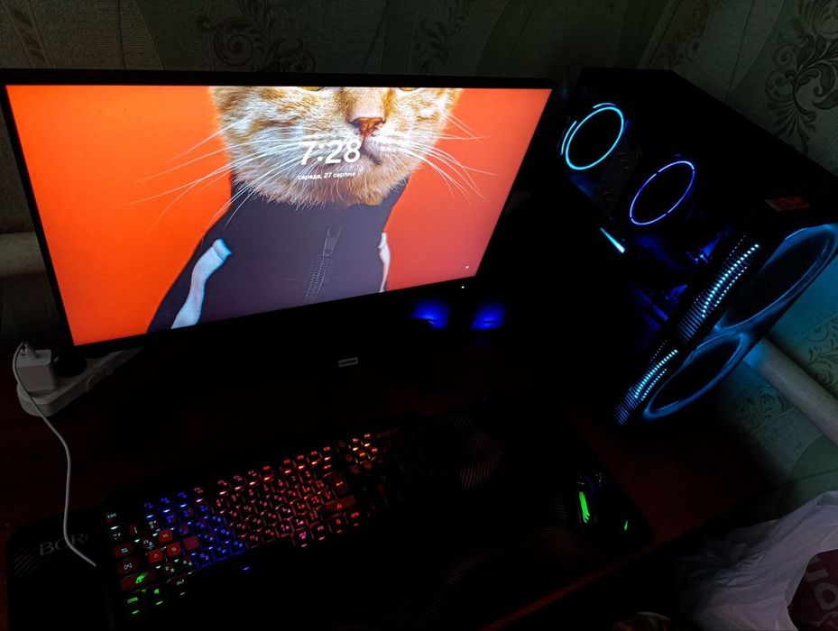 ‼️ТЕРМІНОВИЙ ПРОДАЖ ‼️Ігровий комп'ютер гарантії 2 з монітором клавіат