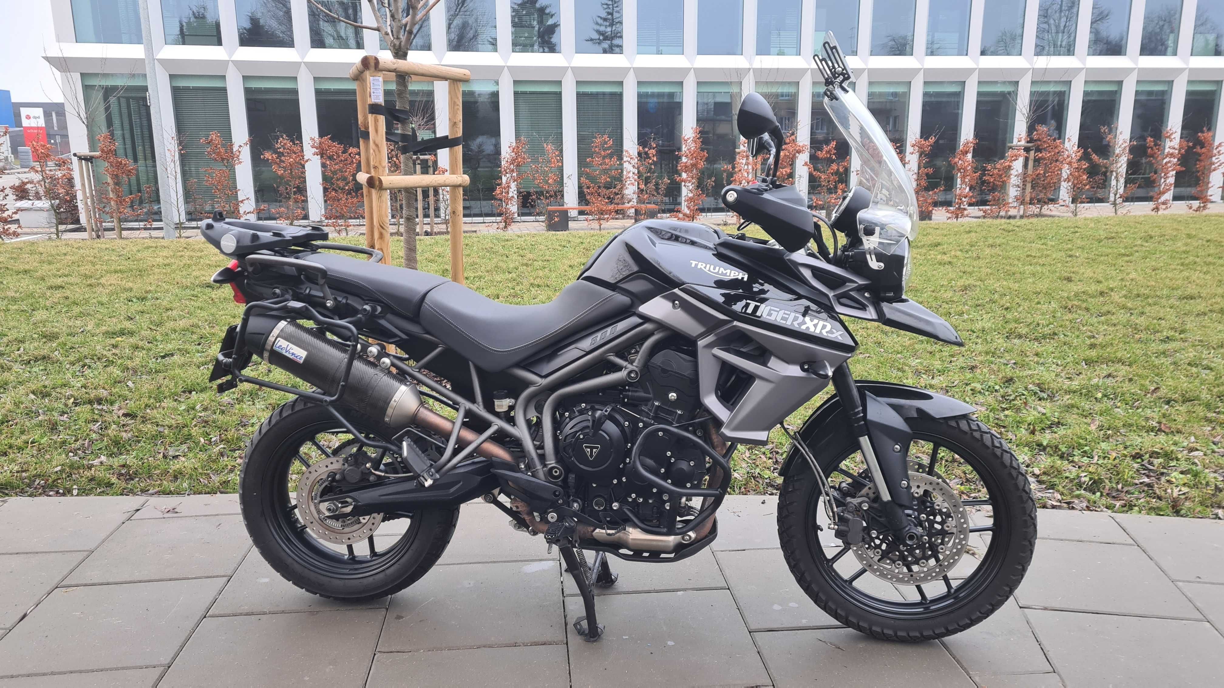 Triumph tiger 800 xrx 2015 Warszawa po pełnym serwisie