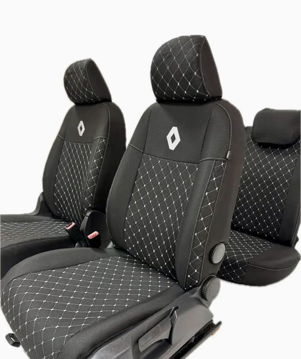 Авточохли на Renault Logan/ Megan/Scenic/Kangoo/Express/Duster/Dokker