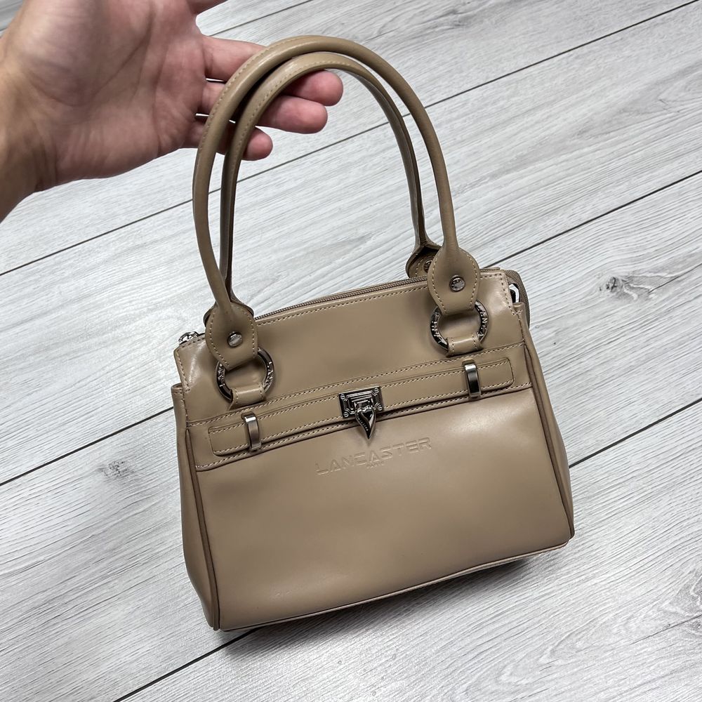 Шкіряна Lancaster Paris Bag сумка жіноча