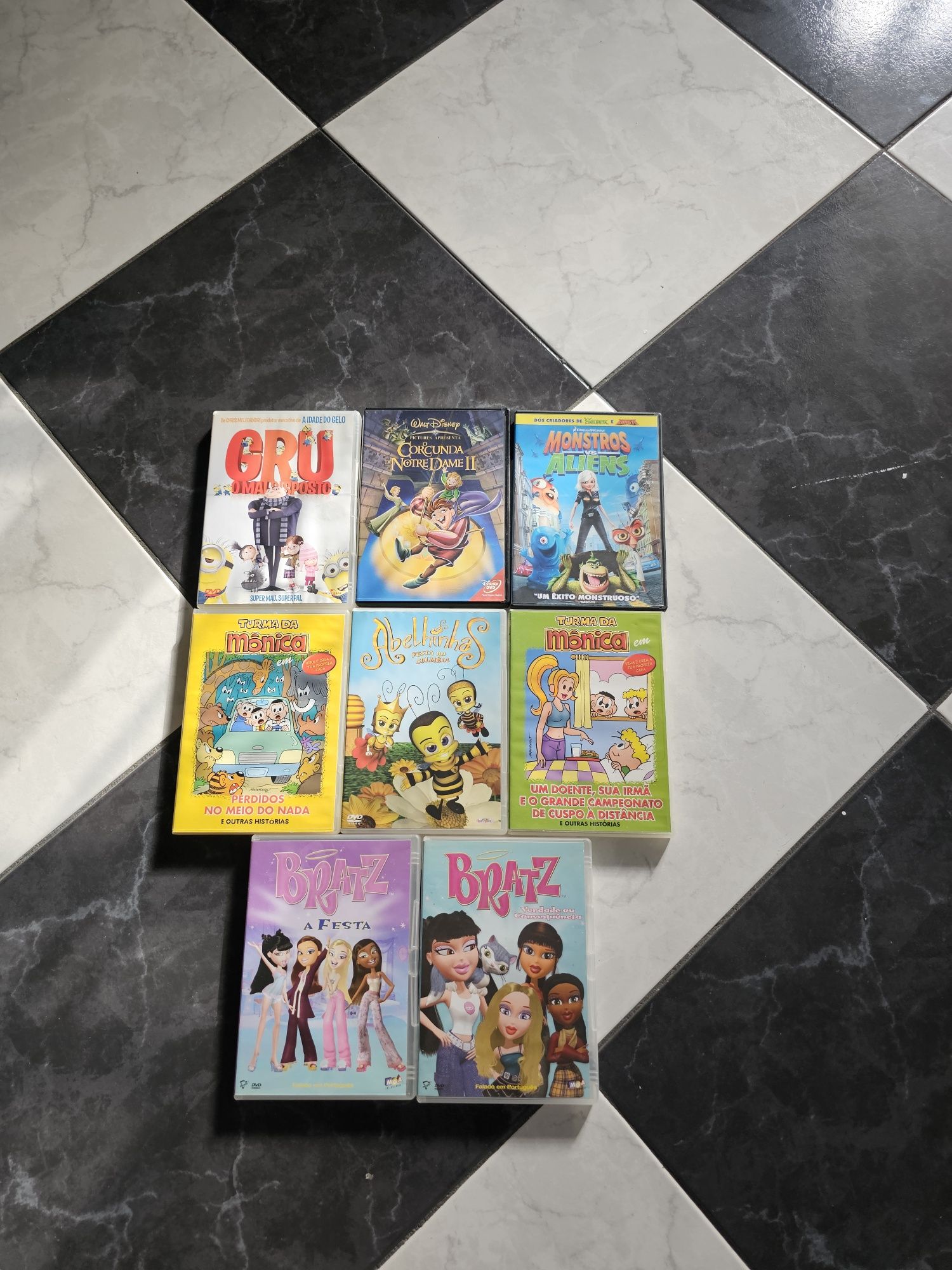 Dvds infantis vários