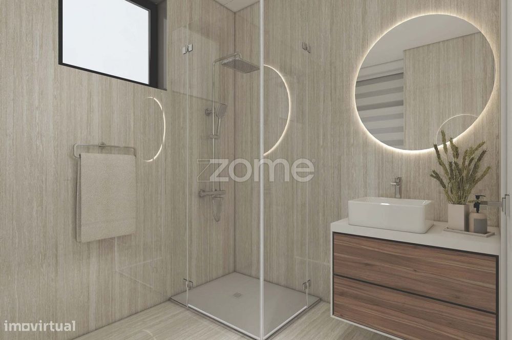 Apartamento T1+1, 66m2, F/R AG, Vila F. S. Martinho, Barcelos