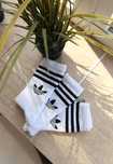 Шкарпетки Adidas високі | Шкарпетки Адідас білі/чорні