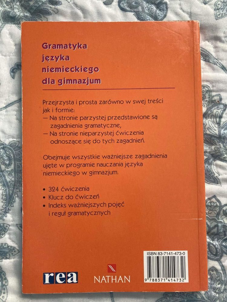Gramatyka Języka Niemieckiego Dla Gimnazjum