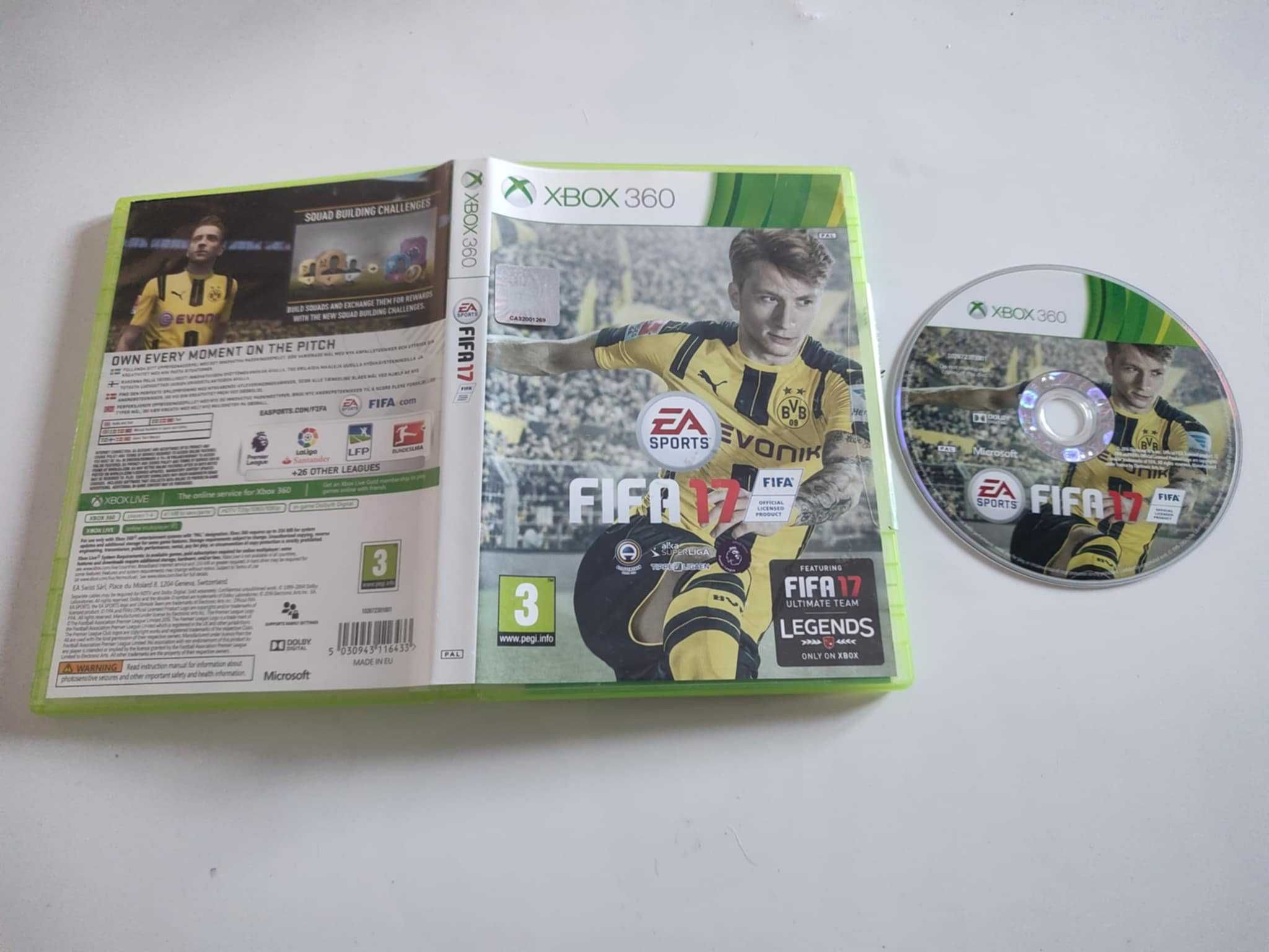Xbox 360 gra Fifa 17