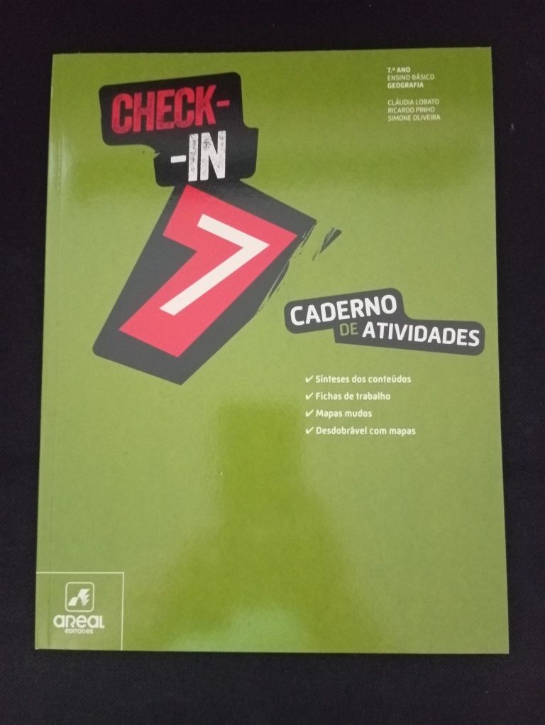 Caderno de Atividade Geografia 7º Ano - Check-in 7