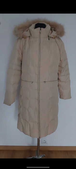 Długa puchowa kurtka Tiffi