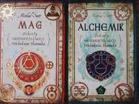 Alchemik  i sekrety nieśmiertelnego Nicholas a Flamela.  2 książki