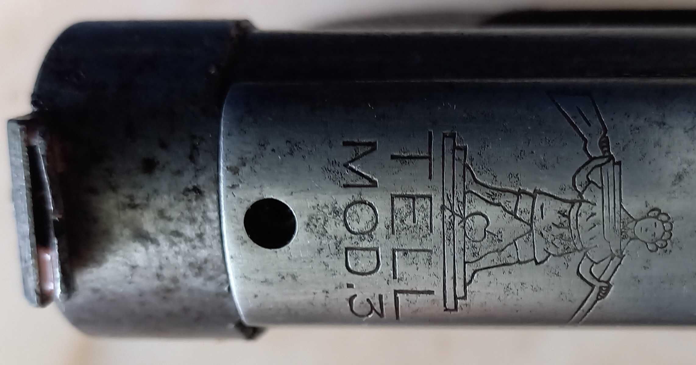 Pistola de ar Tell Model 3 - Waffenwerk - Zella-Mehlis 1930/40. Alemã.