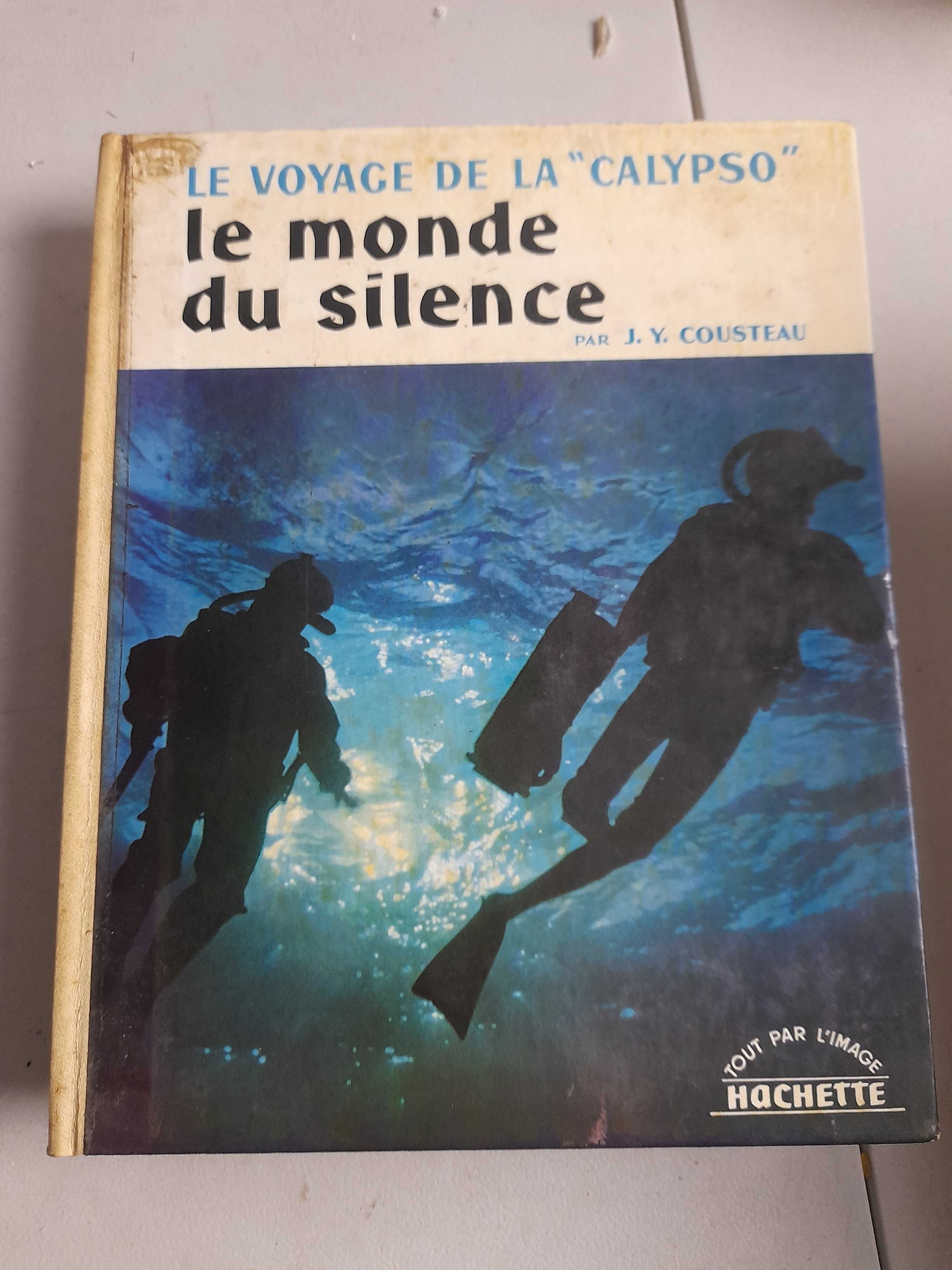 Livro - j.y.cousteau - le monde du silence