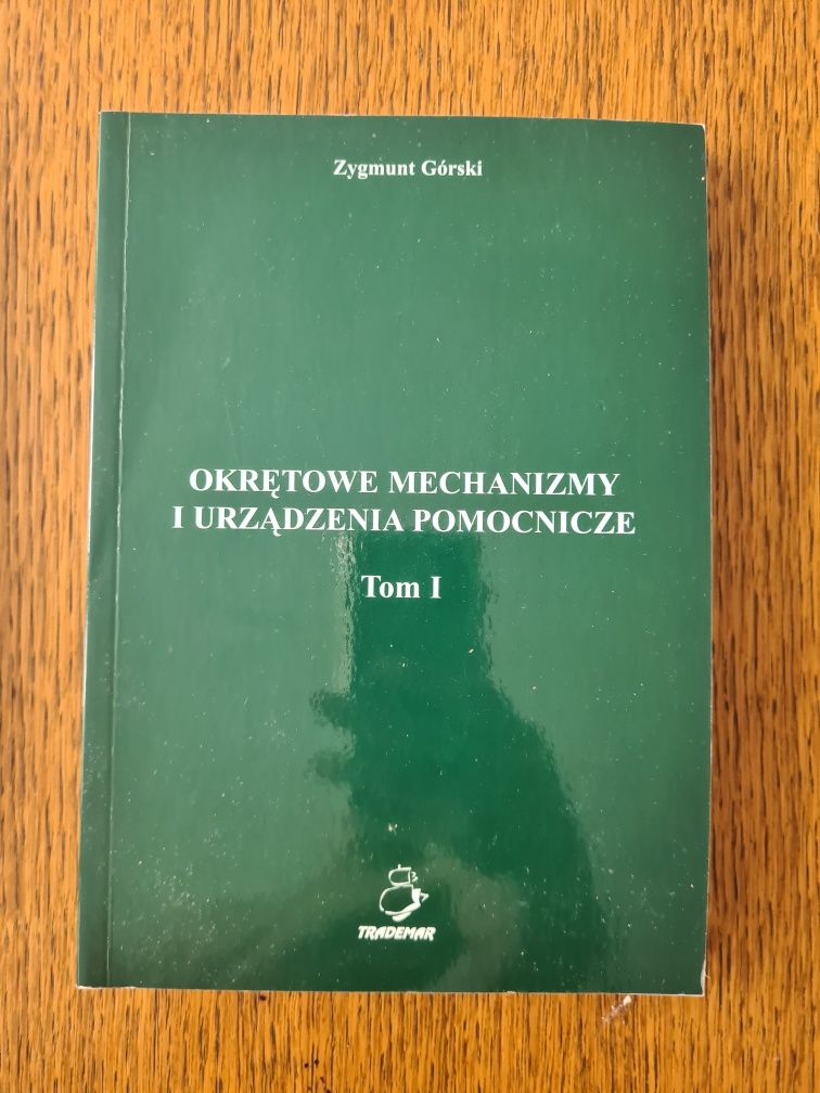 Książki "okrętowe maszyny i urządzenia pomocnicze" oba tomy