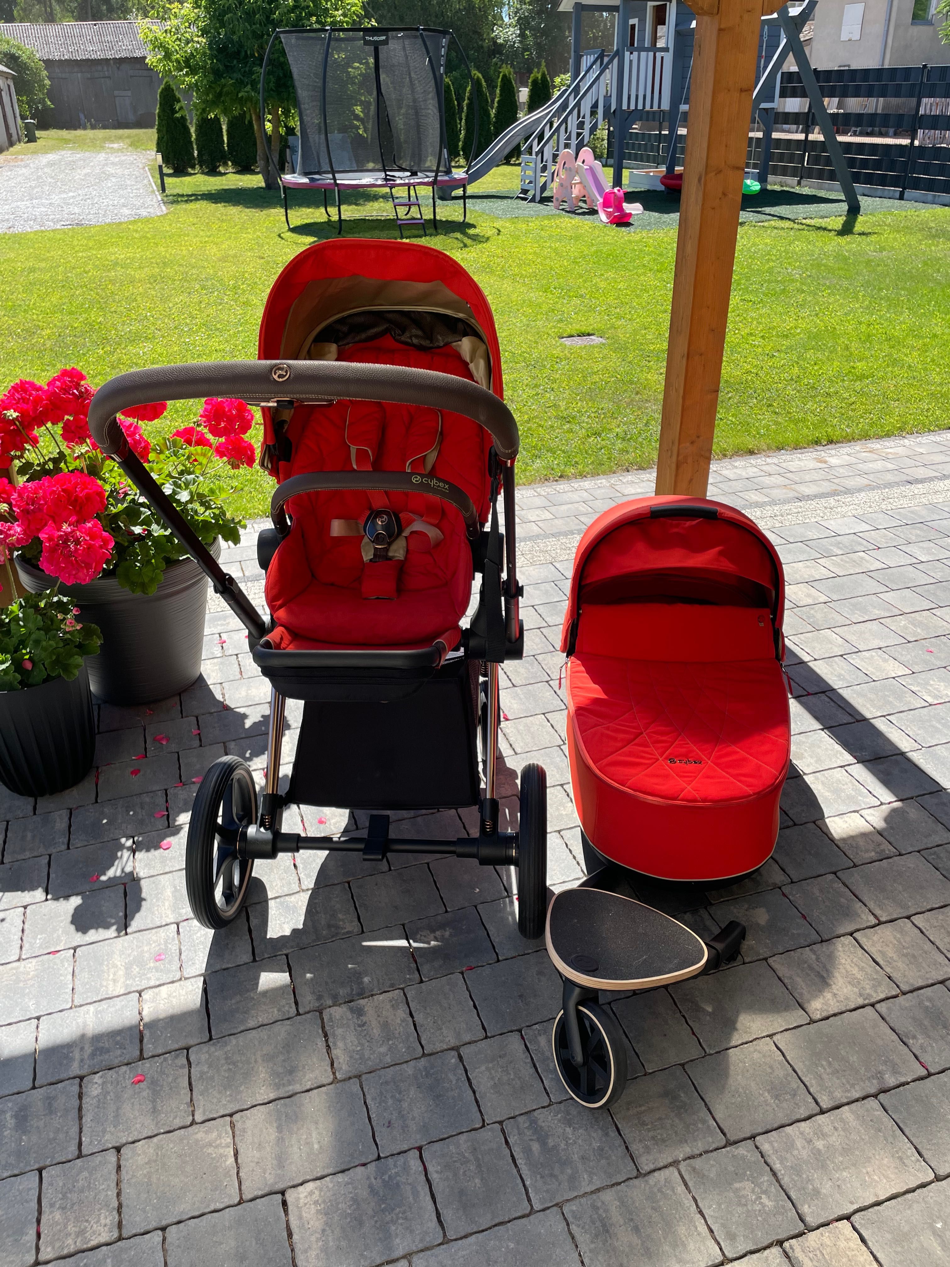 Wózek Cybex Priam 2.0 Autumn Gold rama Rose Gold