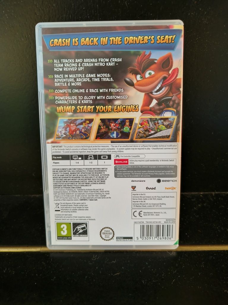 Crash Team Racing Nintendo Switch
