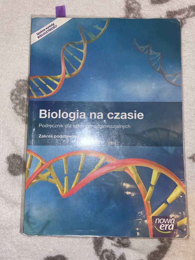 Biologia na czasie podręcznik poziom podstawowy nowa era