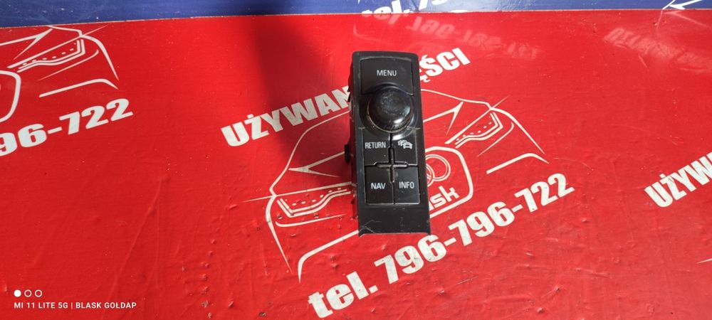Nawigacja Przycisk Audi A4 B6 S-LINE 2003 Części Blask Gołdap