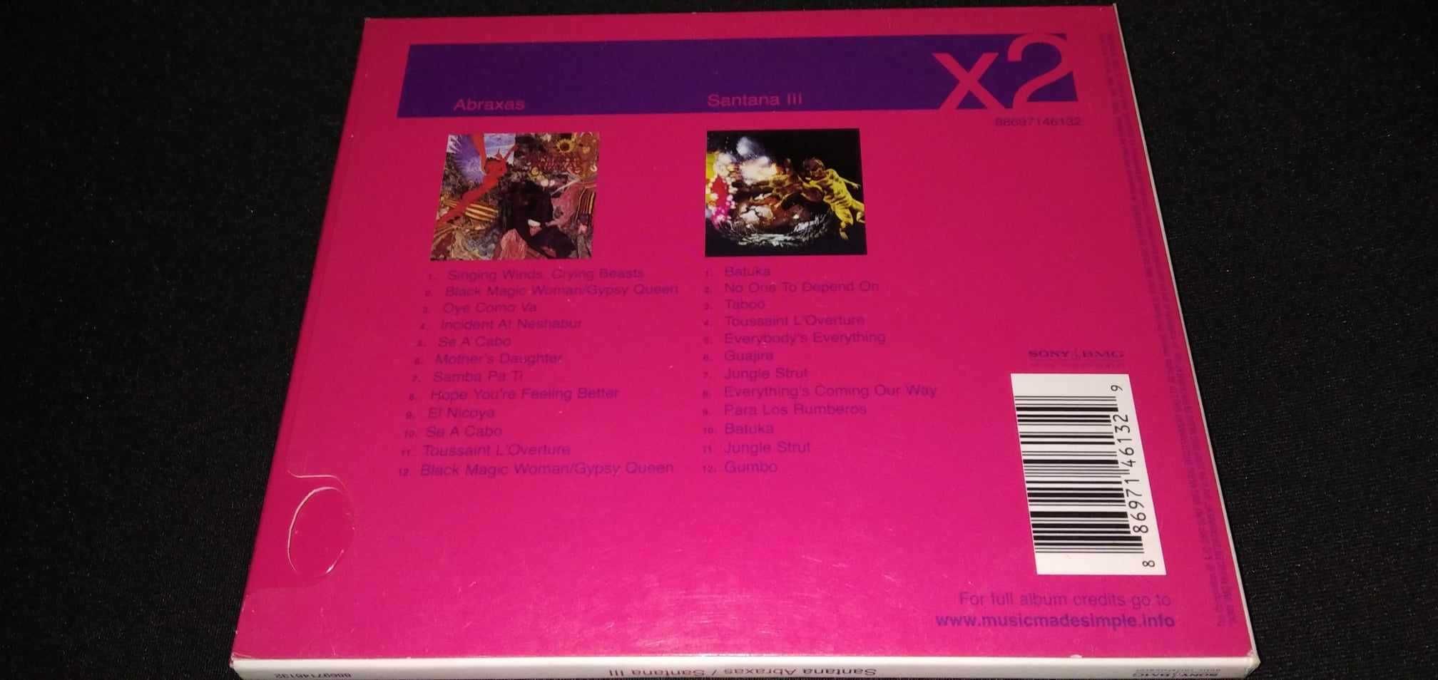 Santana – Abraxas / Santana III (2CD excelente)