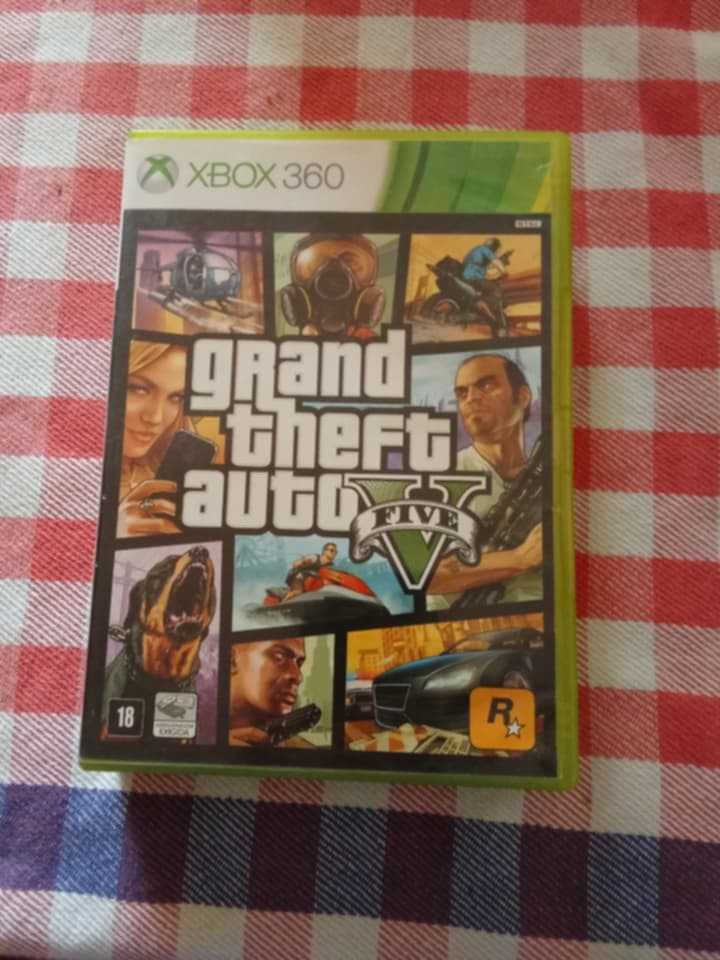 Jogo Xbox 360 GTA 5