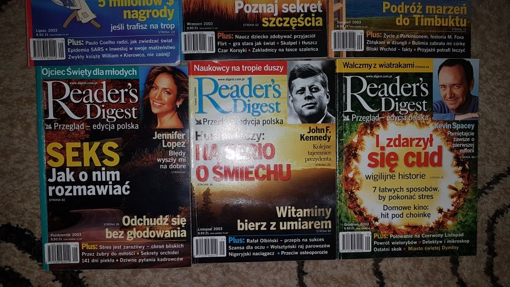 Przegląd Reader's Digest z roku 2003