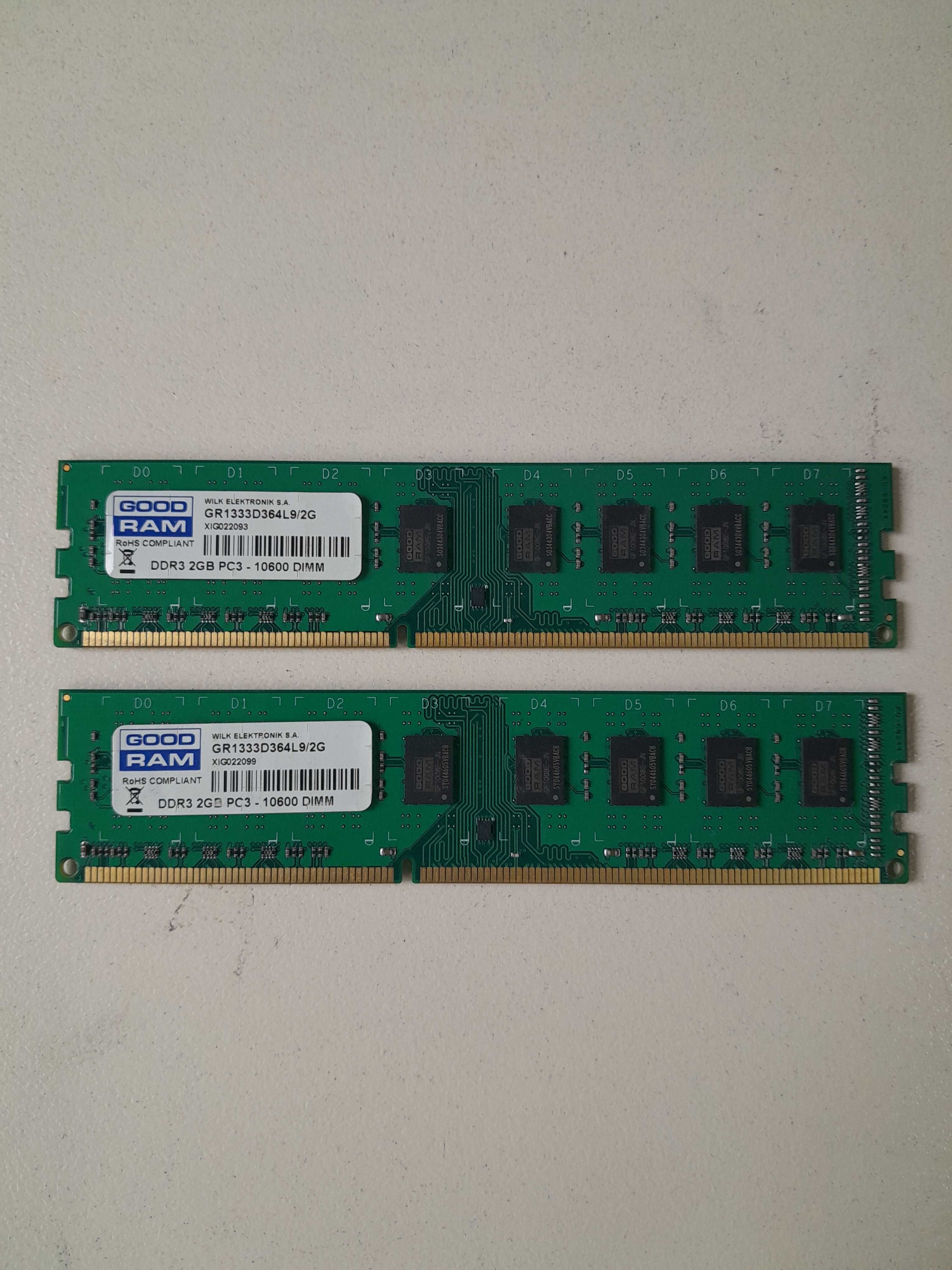 Оперативная память GOODRAM DDR3 2GB PC3-10600
