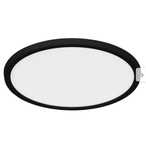 Plafon LED Lano czarny IP54 29 cm 1700 lm Inspire