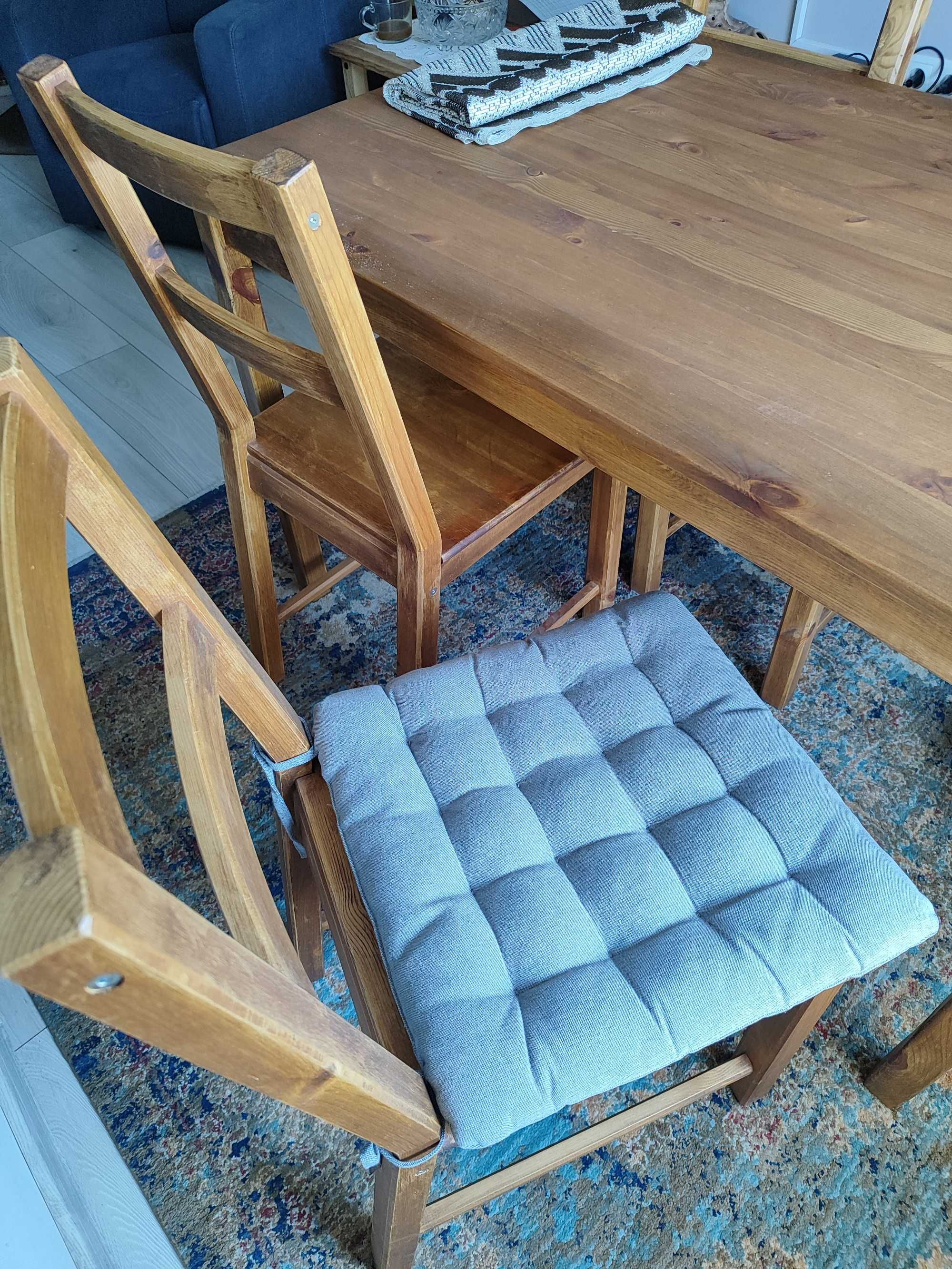 4 krzesła drewno Ikea odbiór Toruń