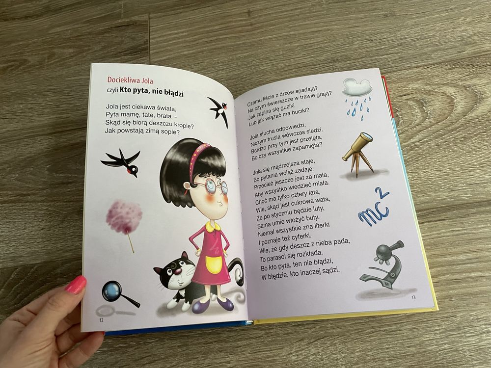 Książka książeczka przysłowia polskie rymowanki dla dzieci jak nowa