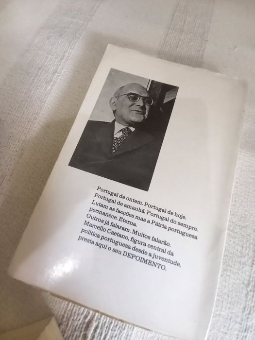 Três livros de Marcello Caetano conjunto barato
