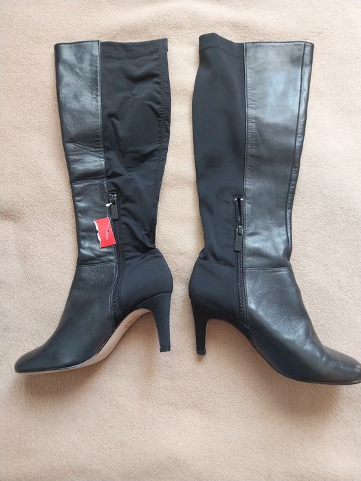 Proszę czytać opis!!!Eleganckie, filigranowe kozaczki