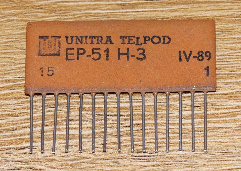 Układ hybrydowy EP-51H-3 generator impulsu do opóźnień UNITRA TELPOD